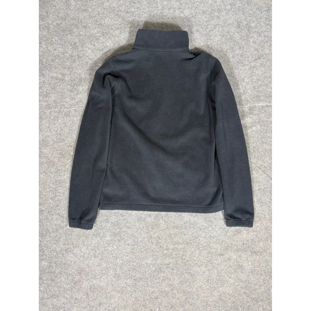 Columbia Mens Black Full Zip‎ Fleece Jacket Mock Neck XY0009 1843931 Large